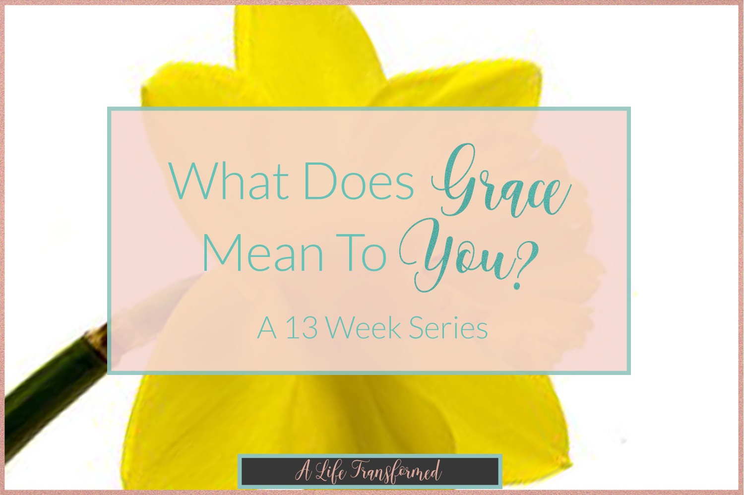 what does it mean to show grace