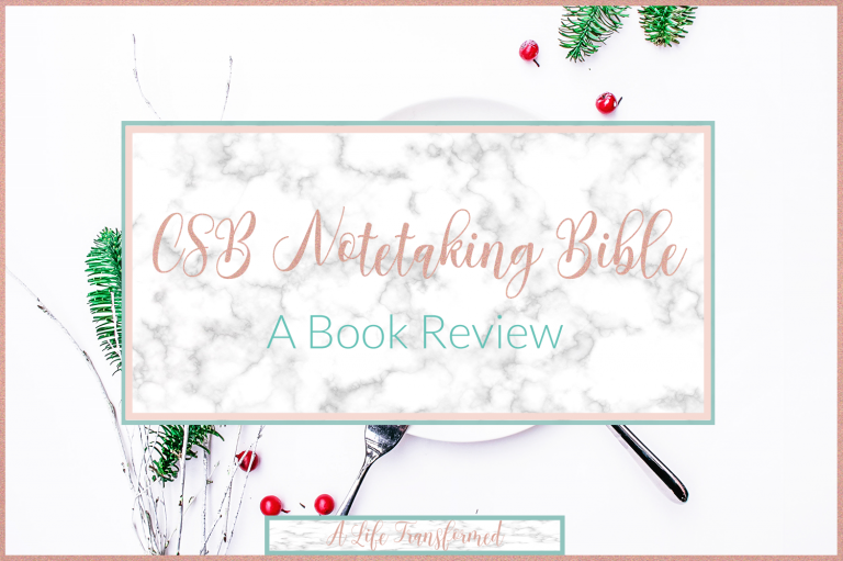 CSB Notetaking Bible | A Review