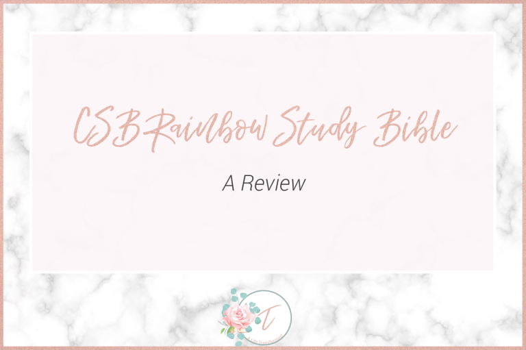 CSB Rainbow Study Bible | A Review
