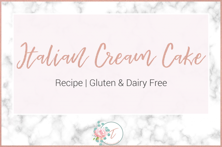 Italian Cream Cake | Gluten & Dairy Free