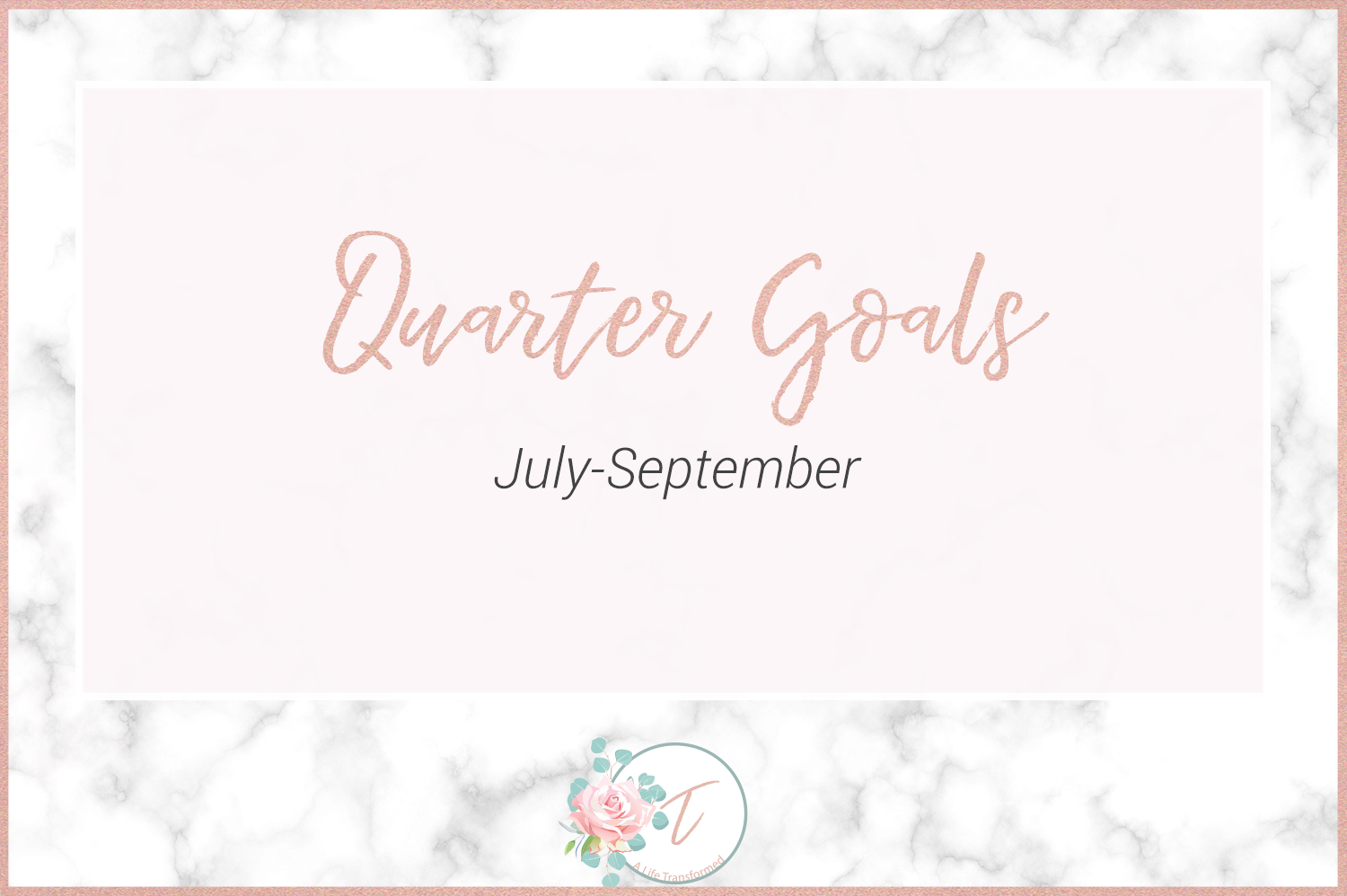 Quarterly-Goals-July-to-September