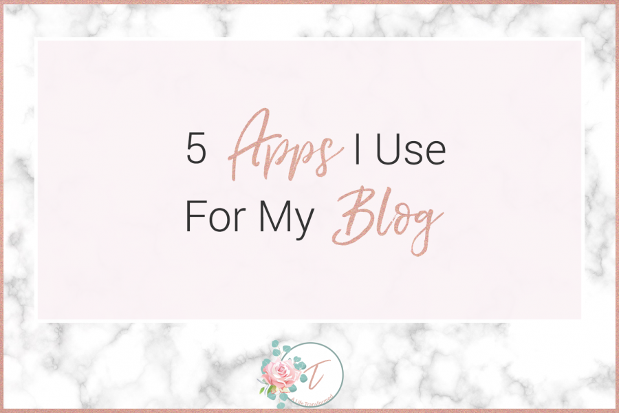 5 Apps I Use For My Blog