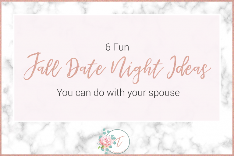 6 Fun Fall Date Night Ideas