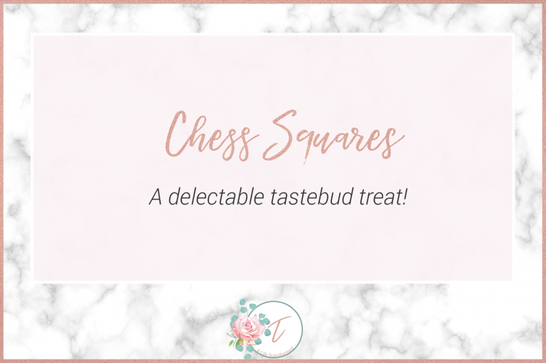Chess Squares | A Delectable Treat