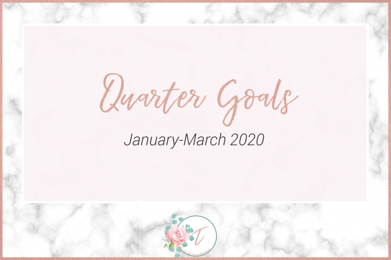 Quarter 1 Goals | 2020