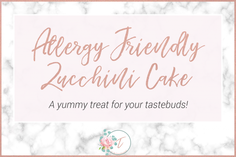 Allergy Friendly Zucchini Cake